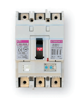 Промышленные автоматические выключатели 
ETIBREAK EB 2 125A(S)